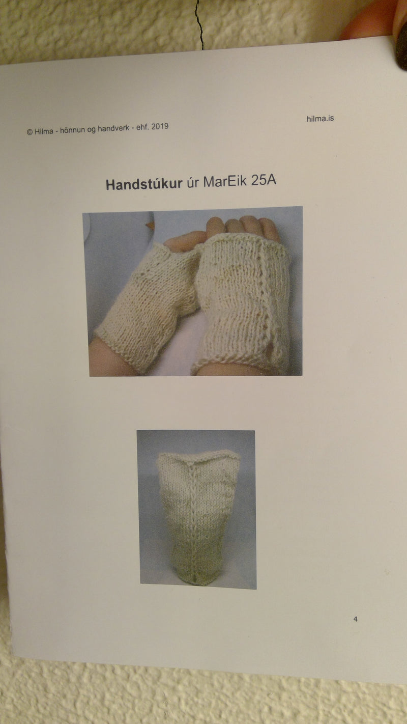 Handstúkur úr MarEik 25A